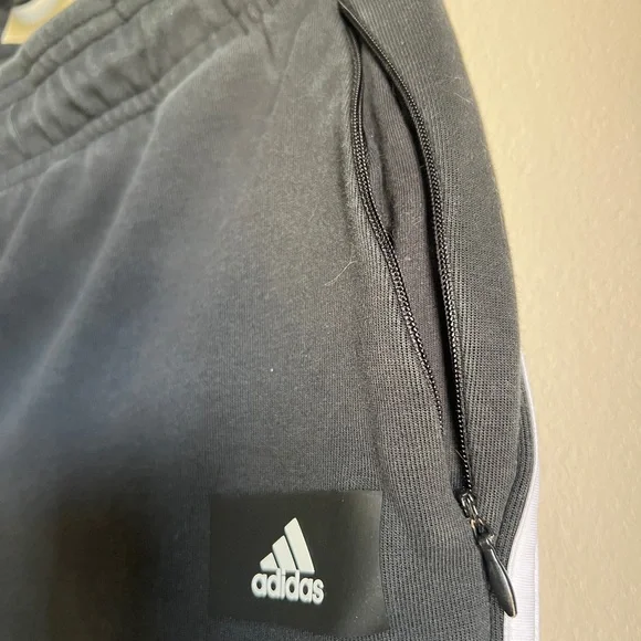 Adidas Black Sweater and Jogger Set with Trefoil Logo - Picture 7 of 10